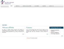 Tablet Screenshot of iiitindia.com